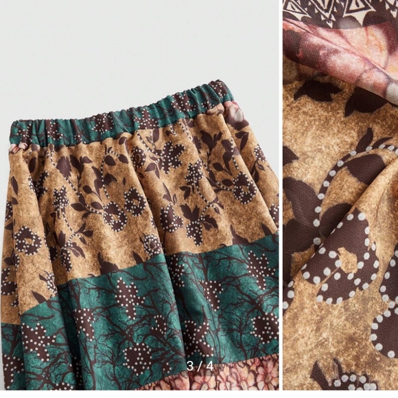 Bohemian Tribal Skirt - Picture 2 of 2